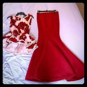 2-Piece Evening Gown Size Small